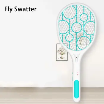 

USB Electric Mosquito Swatter Fly Swatter with Built-in Flashlight