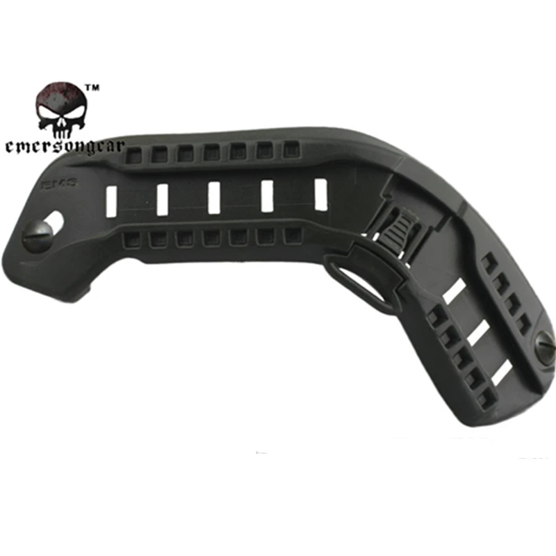 BK Emersongear Emerson Быстрый Шлем крепление рельса ACH-MICH дуга шлема Крепление рельса тактический страйкбол аксессуар - Цвет: BK