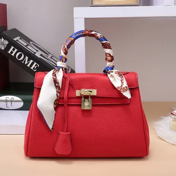

2020 New Women Bag Luxury Genuine Leather Ladies Handbags Fashion Crossbody Shoulder Bag Female Famous Brands Messenger Bag Tote