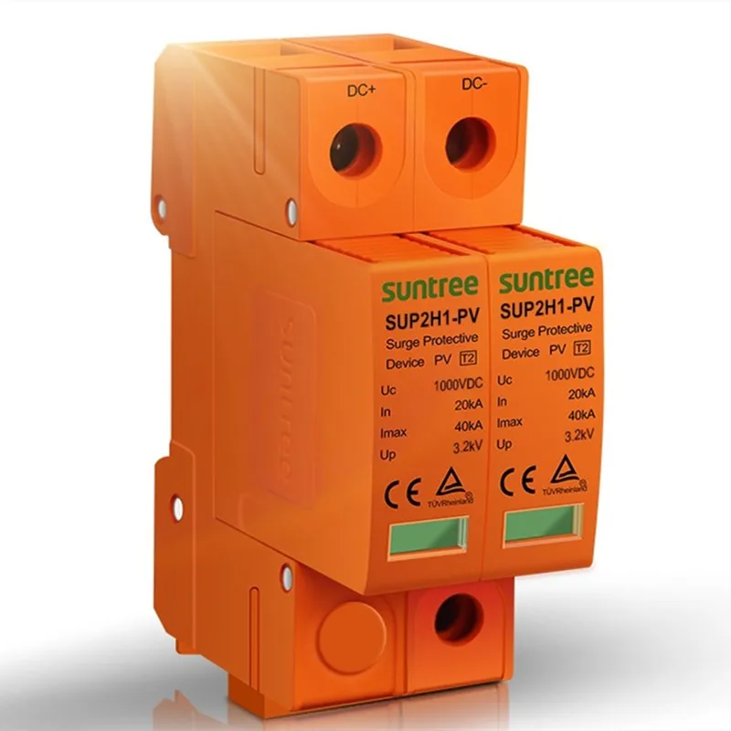

DC1000V 20KA-40KA spd solar Lightning Protection System surge arrester