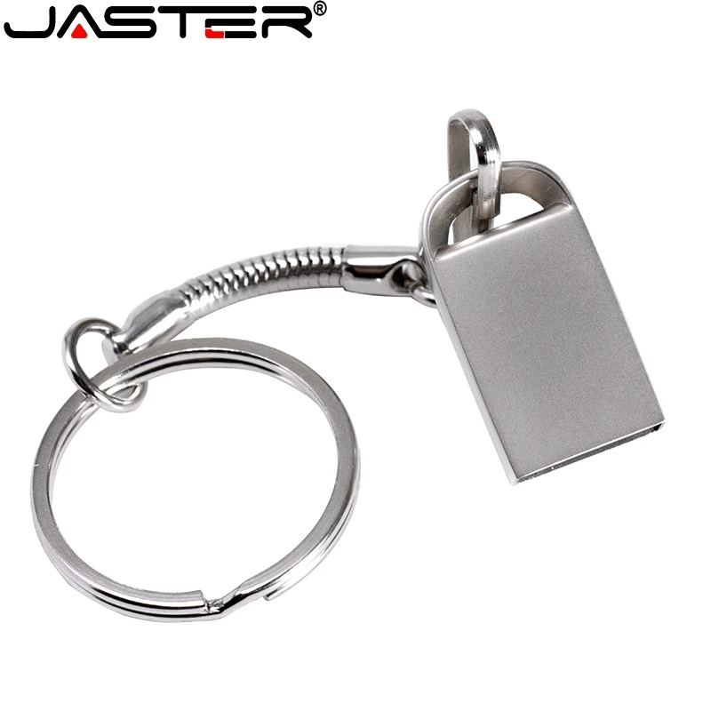 JASTER USB 2,0, мини металлический USB флеш-накопитель, 4 ГБ, 8 ГБ, 16 ГБ, 32 ГБ, 64 ГБ, флеш-накопитель, Водонепроницаемая usb флешка, флешка, высокая скорость, логотип на заказ