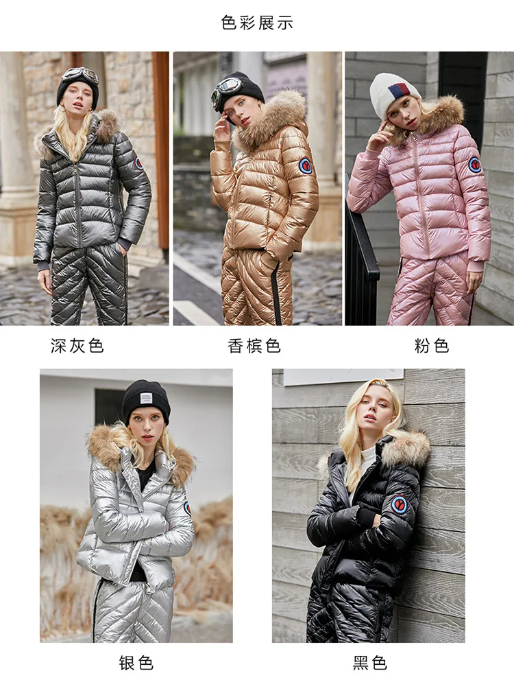 Зимний стильный яркий комплект хлопковое пальто AliExpress EBay