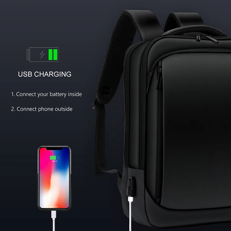 2022 15 Inch Waterproof Laptop Backpack Men and Women Daily Business Office School Backpacks Computer Bag