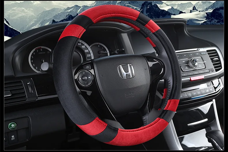 Зимние короткие плюшевые ботинки рулевого колеса автомобиля крышки Honda семь поколений девятое поколение Accord Линг фракция Honda города Гори Fit