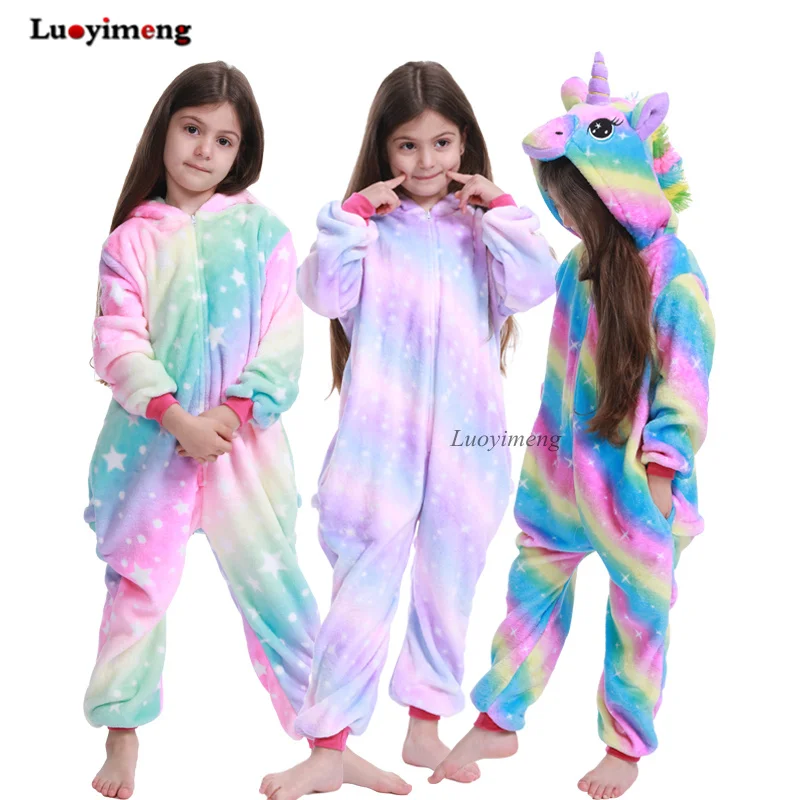 Kigurumi Pajamas Panda Unicorn For Children Baby Girls Pyjamas Boys Sleepwear Animal Stitch Licorne Onesie Kids Costume Jumpsuit Kigurumi Pajamas Panda Unicorn For Children Baby Girls Pyjamas Boys Sleepwear Animal Stitch Licorne Onesie Kids Costume Jumpsuit