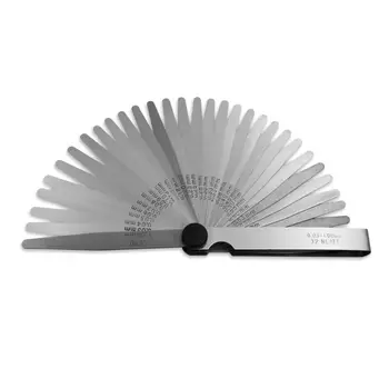 

32 Blades Feeler gauge Silver Gap Measurement Measuring 0.001-0.040inch