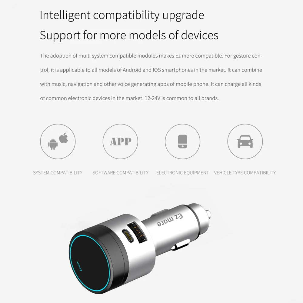 2020 оригинальный XiaoMi быстрое зарядное устройство QC 3 0 type C автомобильное двойное USB