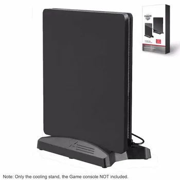 

Game Console Cooler Fan Vertical Charger Stand Cooling Fan with 3 USB HUB for PS4 Slim or PS4 Pro Console