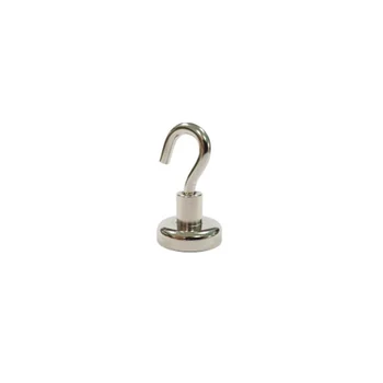 

Magnetic Hook 16/20mm Diameter Heavy Duty NdFeB Strong Magnet Hook, For Home, Kitchen Workplace Office and Garage