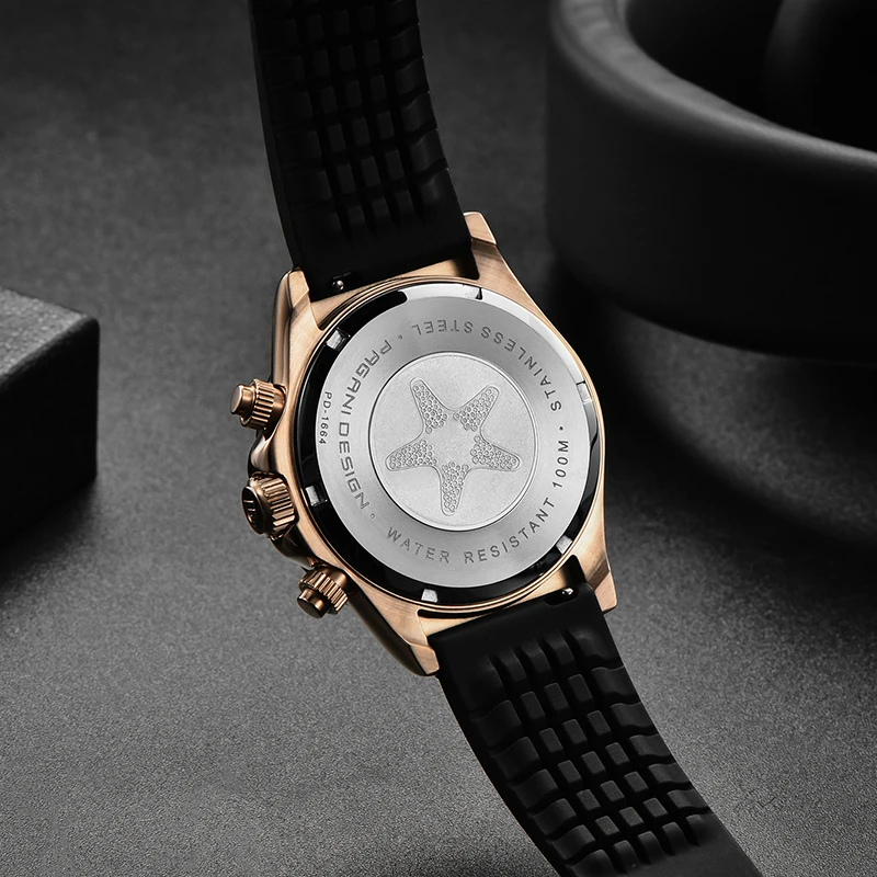 PAGANI DESIGN Quartz Watch Men 2021 Top Brand Automatic Date Wristwatch Stainless Steel Waterproof Chronograph Fashion Casual