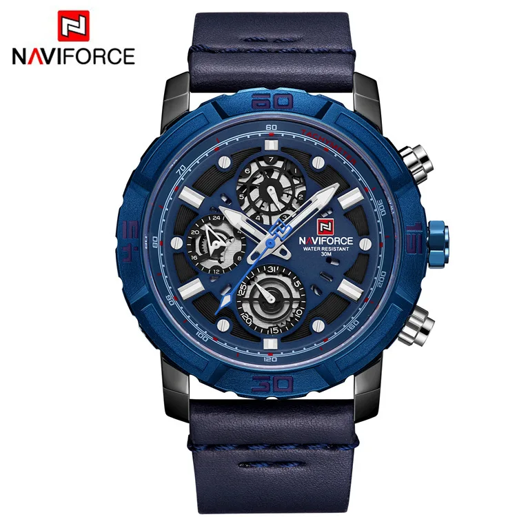 

Naviforce Xiang 9139 Electronic Quartz Men Watch Students Waterproof Watch