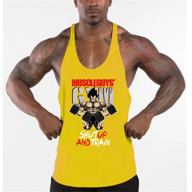 Camiseta sin mangas para hombre, ropa de marca a la moda, para gimnasio, larguero de culturismo, Fitness, entrenamiento