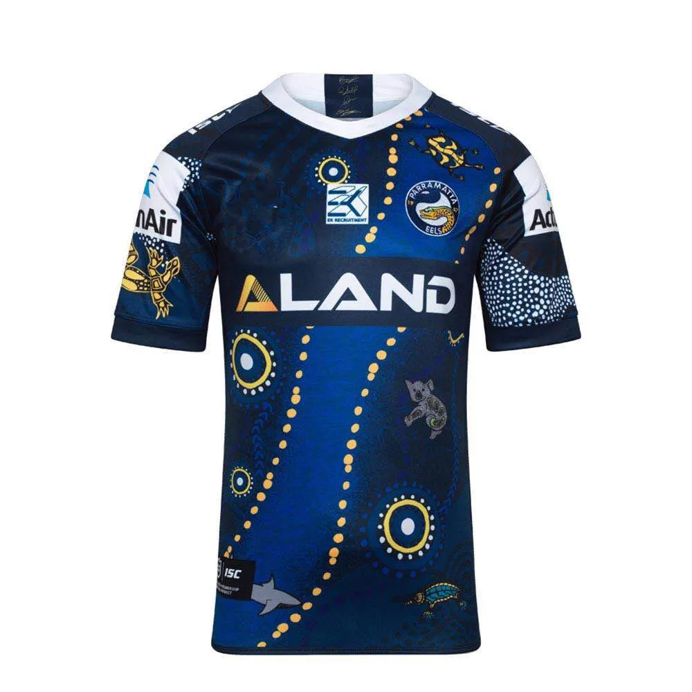 

PARRAMATTA EELS 2019 MEN'S INDIGENOUS JERSEY size S-3XL Print custom names and numbers Top quality Free shipping