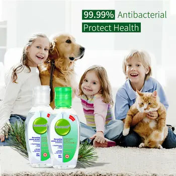 

Portable Antibacterial Hand Sanitizer Disposable Disinfectant Gel 75% Bacteriostatic Gel Hand Sanitizer Wipe Out Bacteria 50ml