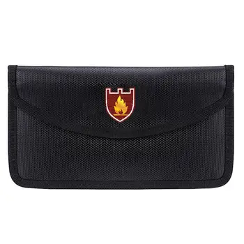 

Fireproof Burn - Proof Package Valuables Kit Anti - Signal Interference Package