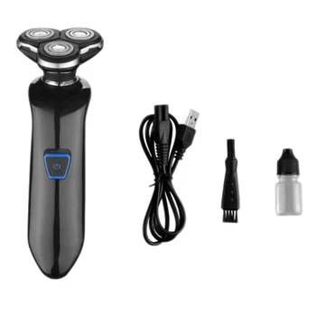 

Electric Razor for Men 3D Rotary Shavers Wet and Dry Electric Shaver Cordless Hair Clippers Beard Trimmer