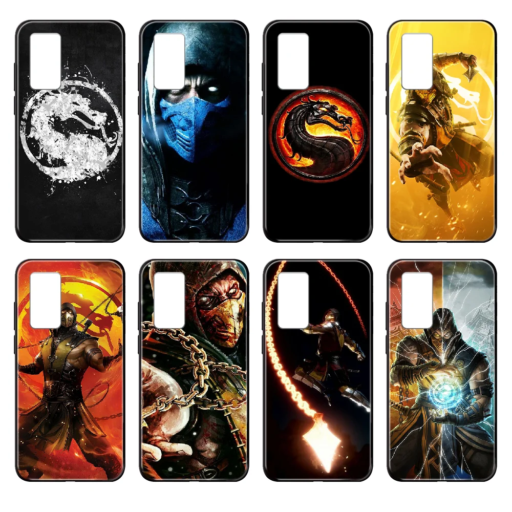 Хит чехол для телефона Mortal Kombat корпус Huawei nova P Y 2 3 6 7 8 9 10 20 30 I Smart Plus Z Lite Pro II черный