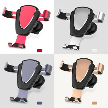 

360-degree Rotation Phone Holder Stand Universal Gravity Air Vent Mount Mini Car Phone Holder Cradle Gravity Bracket