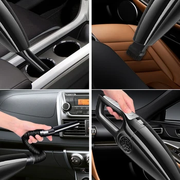 

Cleaner Wired High Power 12V 120W Steam Strong Wet&Dry Dual-use Car Household Vacuum Cleaner Car Cleaning Car Accessories