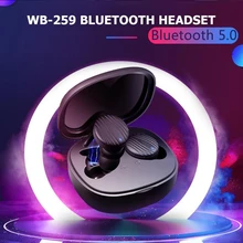 Беспроводные мини-наушники TWS Bluetooth шум наушники с шумоподавлением спортивные наушники Водонепроницаемая гарнитура игровая TWS с зарядным устройством