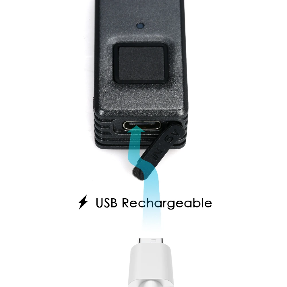 

New 10 Sets Fingerprints Waterproof Anti-Theft Security Padlock Door Luggage Lock USB Rechargeable Mini Smart Fingerprint Lock