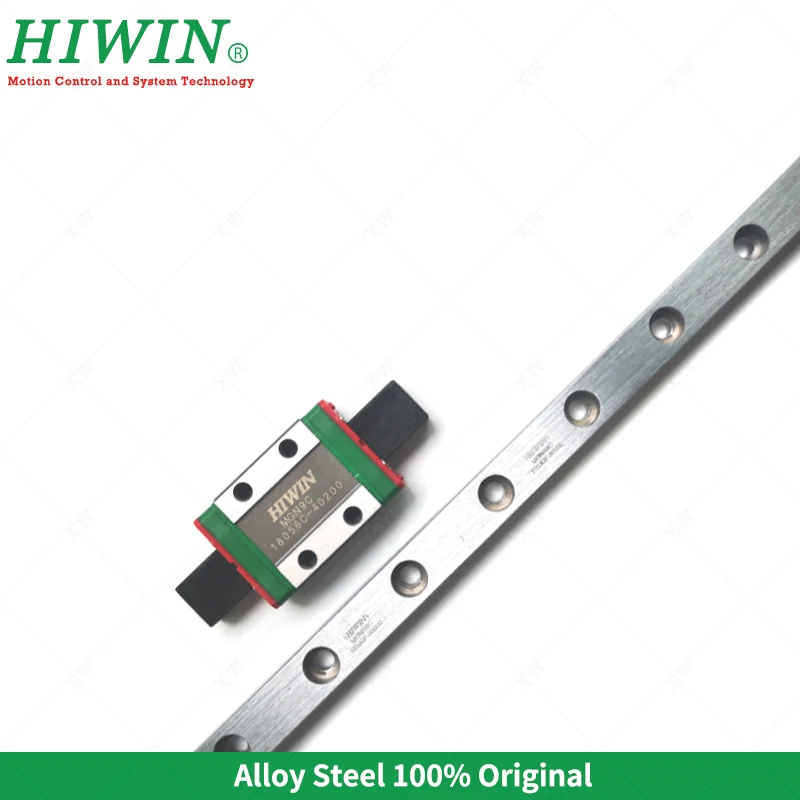 Сплав Сталь HIWIN 9 мм линейные направляющие MGN9 200 250 270 300 350 400 450 500 550 мм линейные направляющие с MGN9C блок