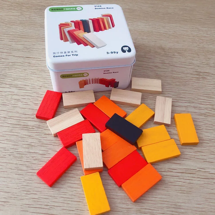 Детская 3D деревянная головоломка Головоломка Куб-головоломка гироскоп детское раннее Когнитивное Обучение игрушки Путешествия железный ящик для мальчиков и девочек - Цвет: style 4