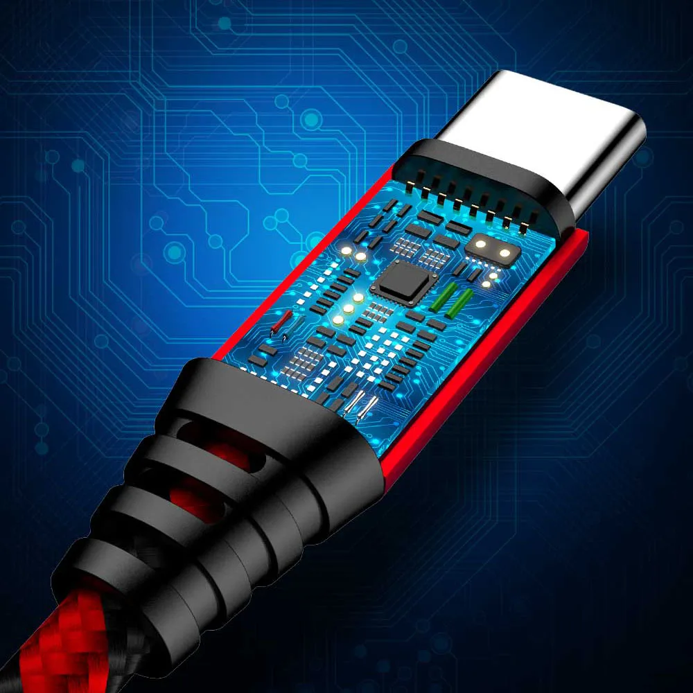 MUSTTRUE type-C USB кабель для xiaomi redmi note 7 mi note 10 провод для быстрой зарядки USBC для samsung a50 a70 type-C телефонный кабель