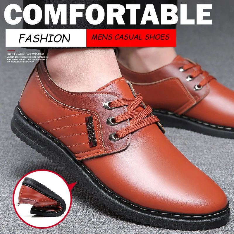 

Мужские туфли дерби на шнуровке, круглый носок, низкие берцы, молодежная Повседневная Деловая обувь из искусственной кожи в британском стиле, весна/осень