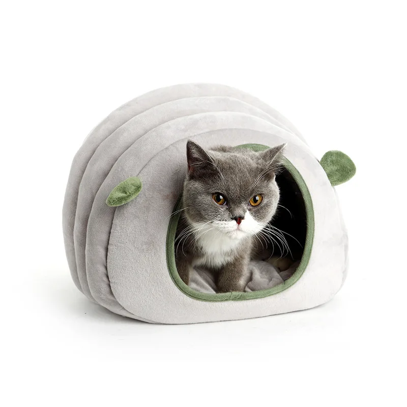 Cat House Hamster Cotton Nest  Puppy Pet Bed Pet Supplies Closed Cat Nest Four Seasons Universal Removable Mattress