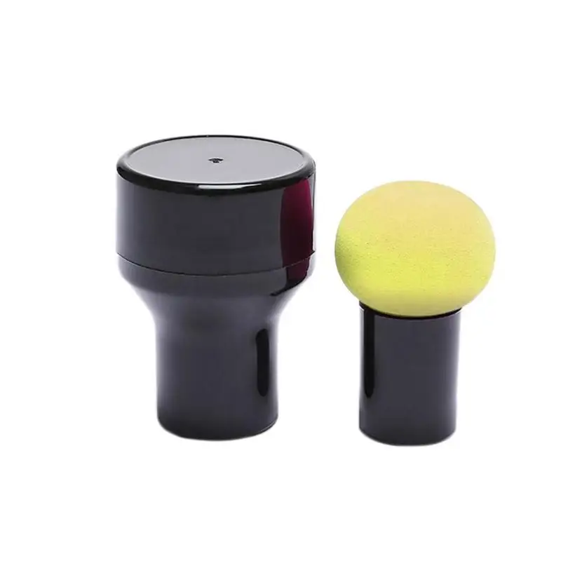 1PC Handheld Mini Makeup Sponge Make Up Cosmetic Puff Foundation Concealer Smooth Soft Powder Puff Sponge Brushes Tools - Цвет: Цвет: желтый