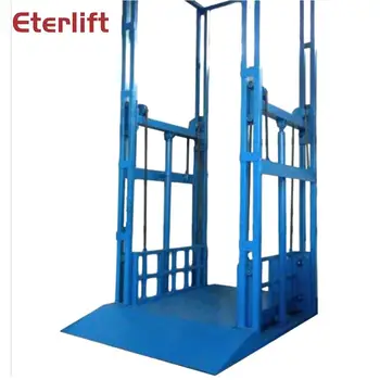 

Vertical Hydraulic Chain Cargo Four Rails Lifts for Sale