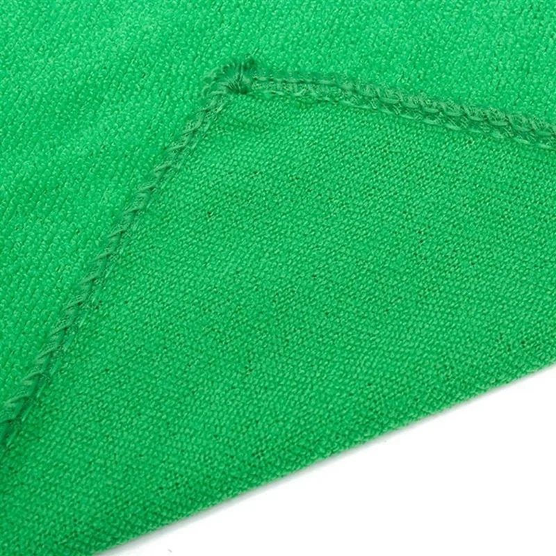 10 шт. практичные мягкие новые автомойки полотенца Чистящая тряпка Авто Детализация зеленый микрофибра зеленый