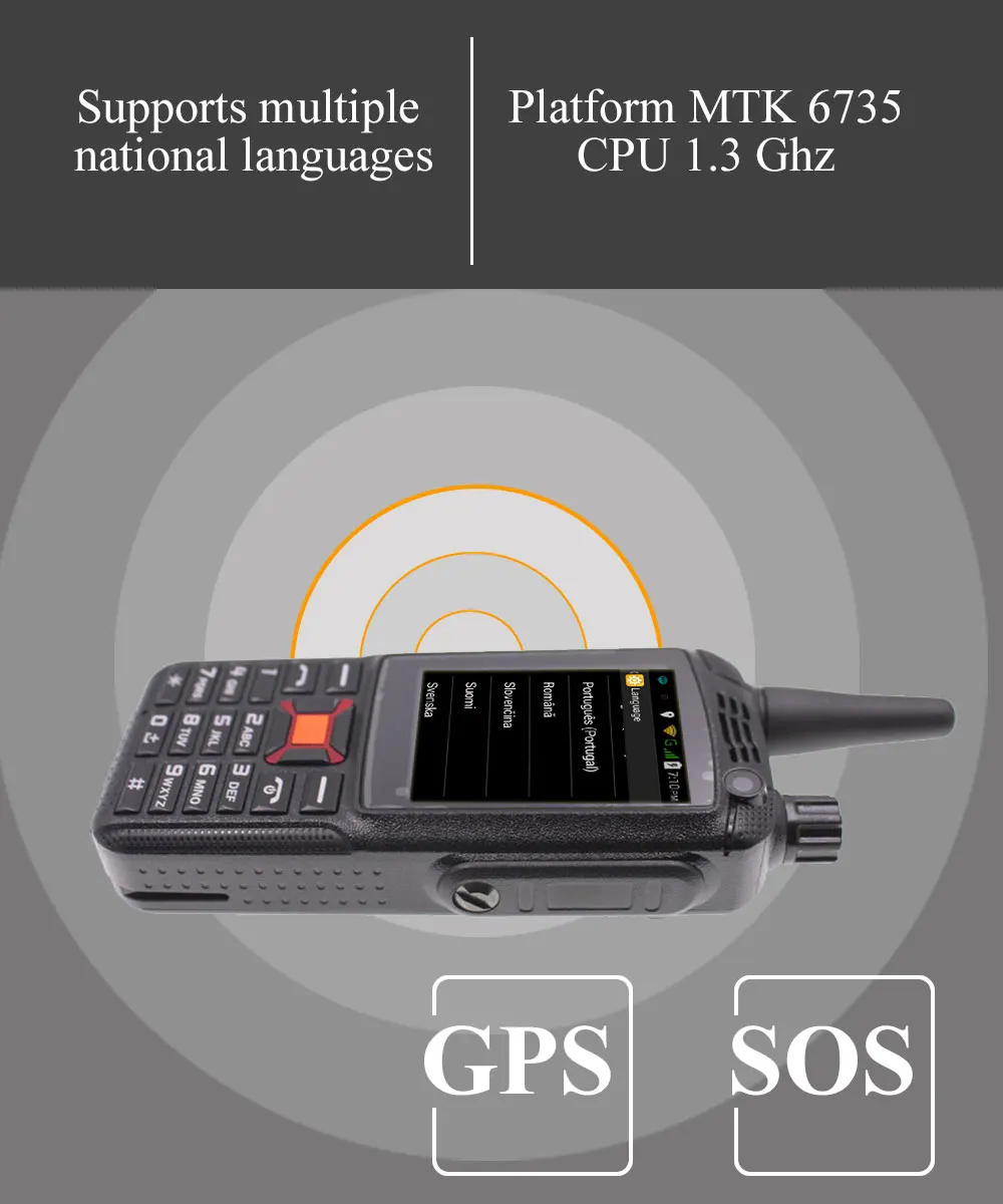 Двойной Sim смартфон радио обновление G25 с wifi gps WCDMA Android walkie talkie trancever поддержка Real-ptt Zello 4G-G25plus