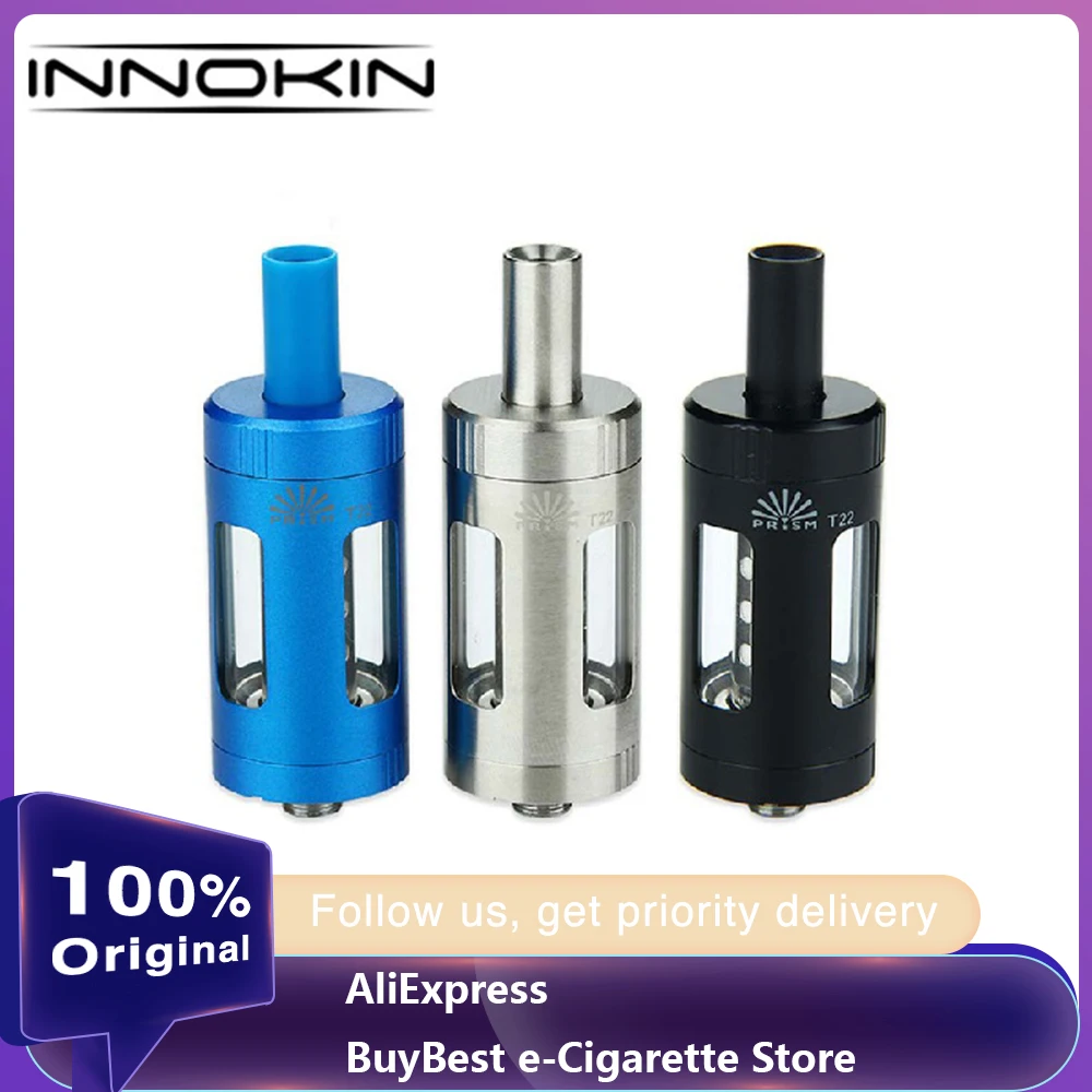 Бак Innokin Prism T22 100% оригинал 4 5 мл 1 Ом катушка с верхним Наполнителем Для вейпа |