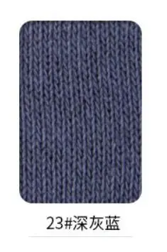 dark gray blue Высококачественная плотная ткань из хлопка и спандекса для манжет и зимнего пуловера 50x120 см/шт TK302876 - Цвет: dark gray blue