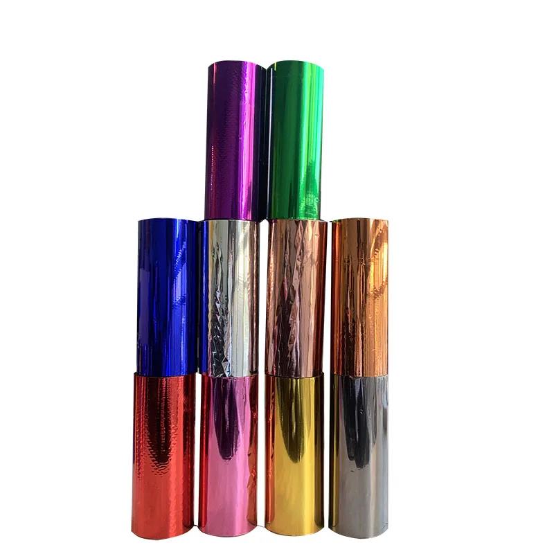 

1 Roll 16cmx120M 10 Colors Hot Stamping Foil Heat Transfer Laminating Napkin Gilding PVC business Card Emboss
