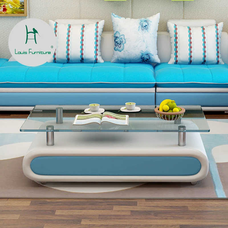 

Louis Fashion Coffee Tables Simple,Economics , combined toughened glass tea table