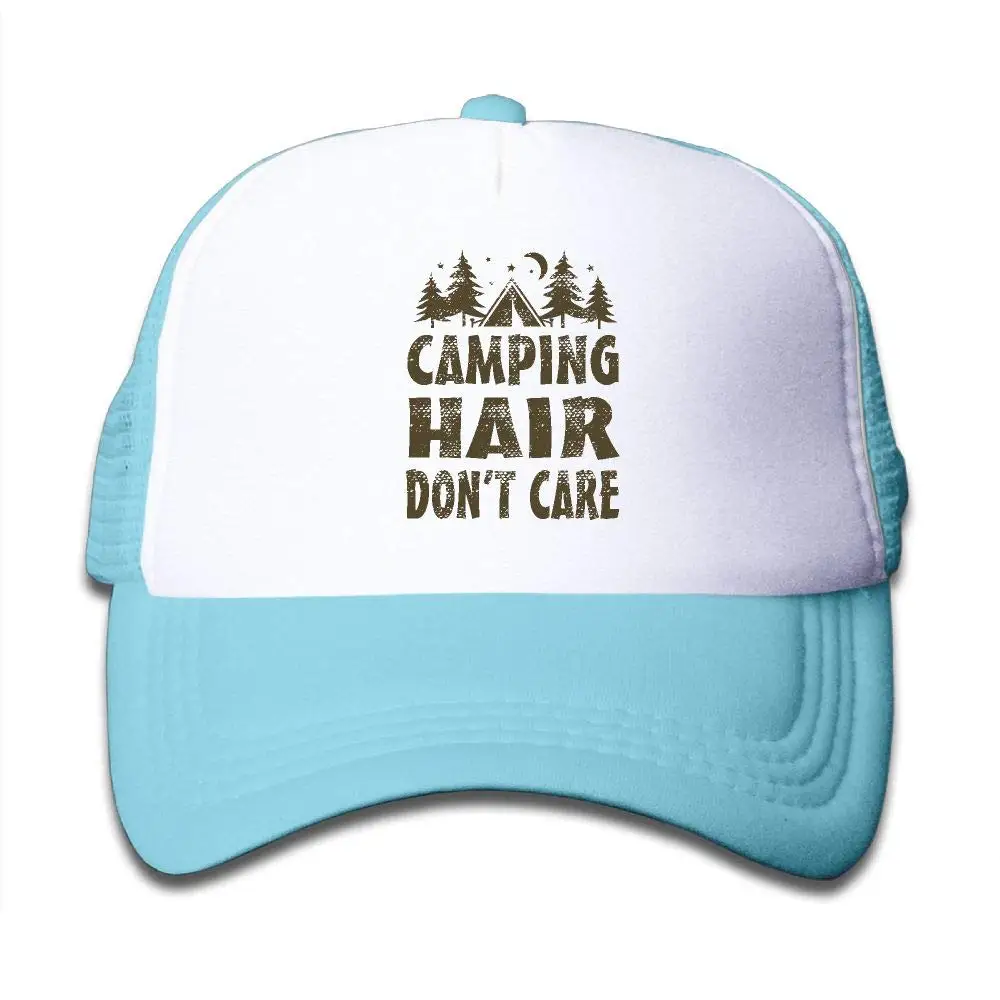 Детская кепка для кемпинга, бейсболка для дальнобойщика с регулируемой сеткой для мальчиков и девочек