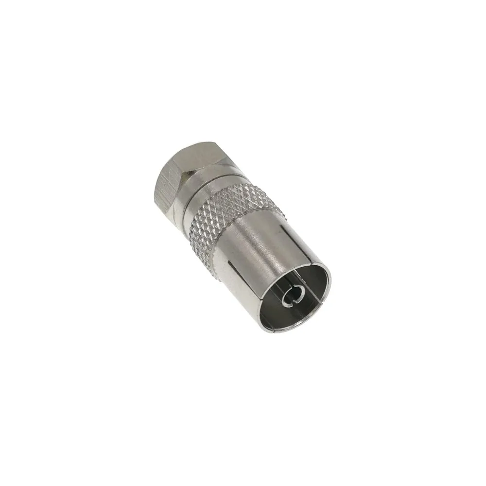 F штекер к IEC PAL DVB T ТВ гнездовой разъем RF адаптер|plug security|connector charmconnector plug |