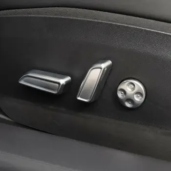 

Trim Switch Button Cover For Tesla Model 3 Silver 6pcs Auto Adjustment