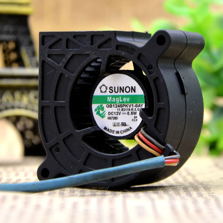 Оригинальный SUNON вентилятор Турбовентилятор GB1245PKV1-8 12V0. 5 Вт охлаждения |