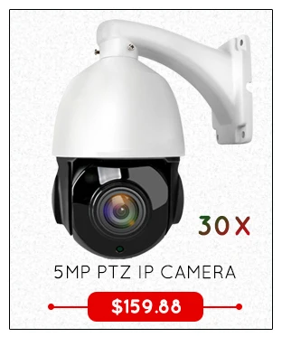 Мини 1080P IP PTZ пуля камера Full HD 4X оптический зум IP66 водонепроницаемый ИК Аудио безопасности открытый wifi PTZ P2P наблюдения