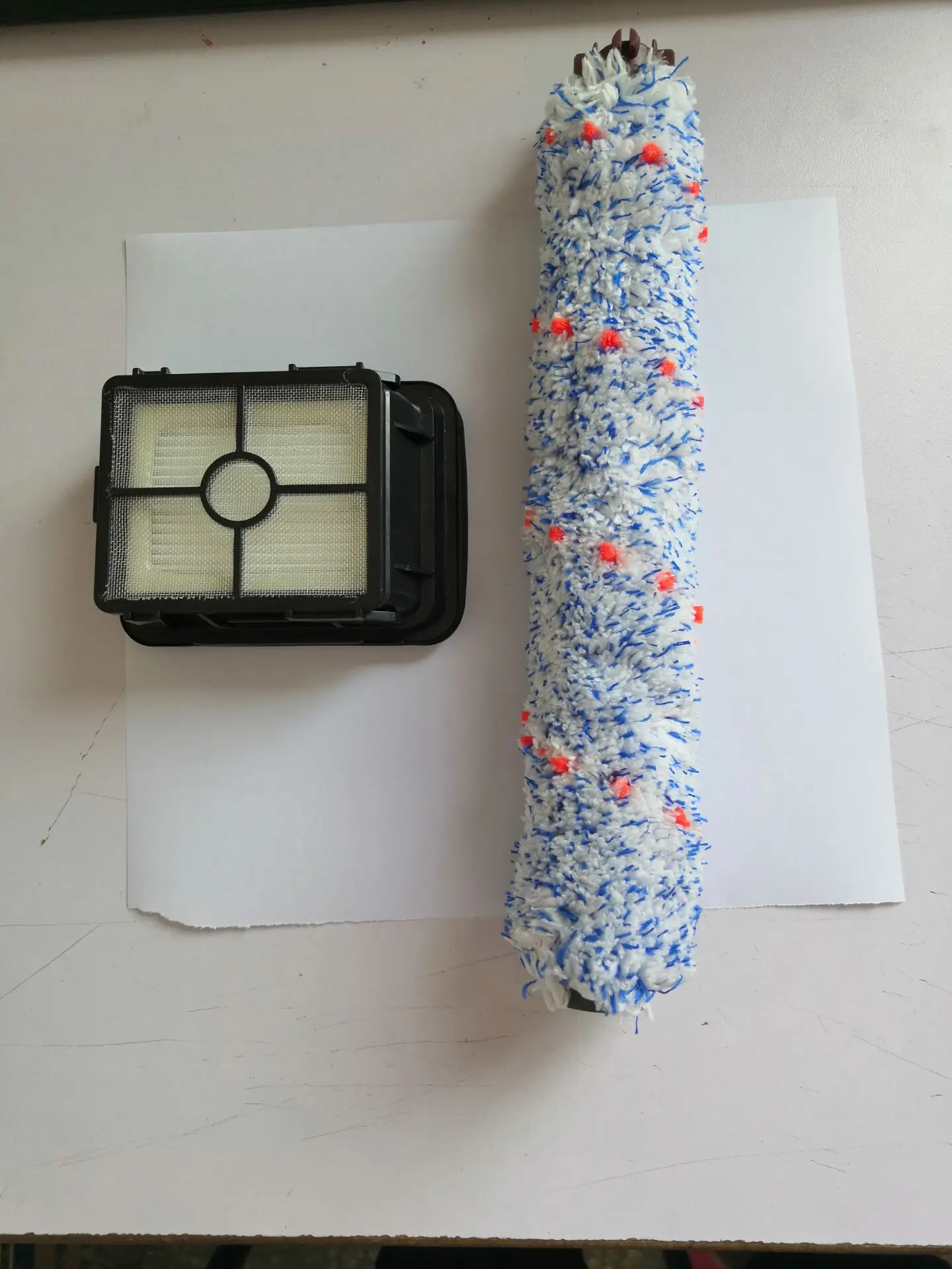 Najtaniej 2 sztuk zestaw Brush Roll i filtr do Bissell Crosswave1785, 1785G, 1785 V, 1785W części do czyszczenia próżniowego wielu szczotka powierzchniowa rolki i filtry