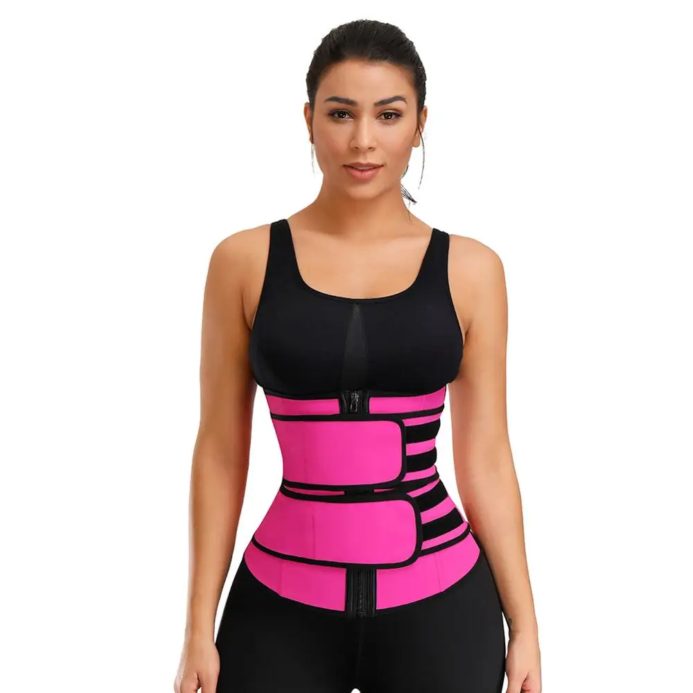 

Womens Big Size Latex Waist Slimmer With Sticker 40FP28