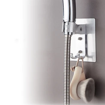 

Bathroom Shower Head Stand Bracket Wall Gel Mounted Shower Head Stand Bracket Shower Mounting Brackets Bathroom Fixture