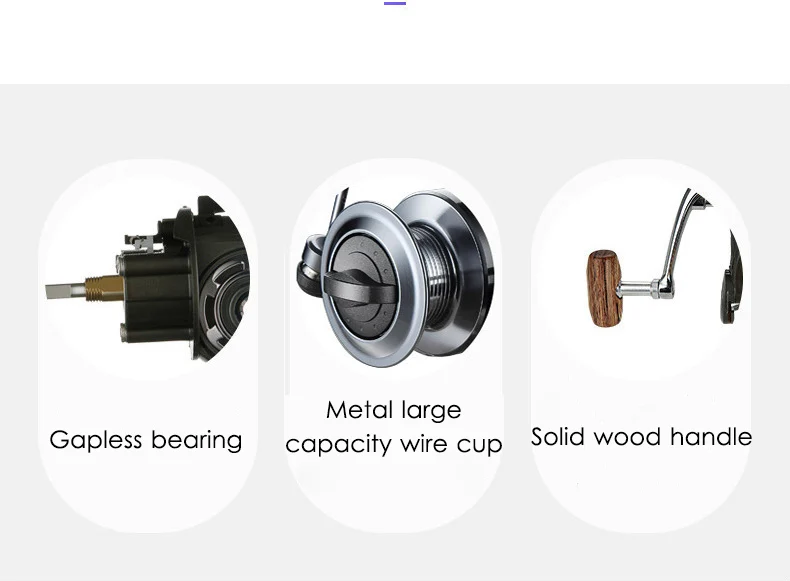 Lawaia High-Precision Spinning Fishing Reel Strong Fishing Power All Metal Fishing Wheels Spinning Sea River Dual Use Carp Reel
