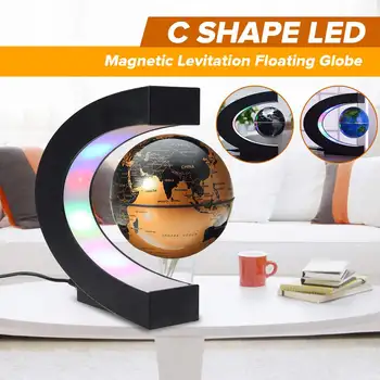 

LED World Map Magnetic Levitation Floating Globe Home Electronic Antigravity Lamp Novelty Ball Light Decoration School Supplies