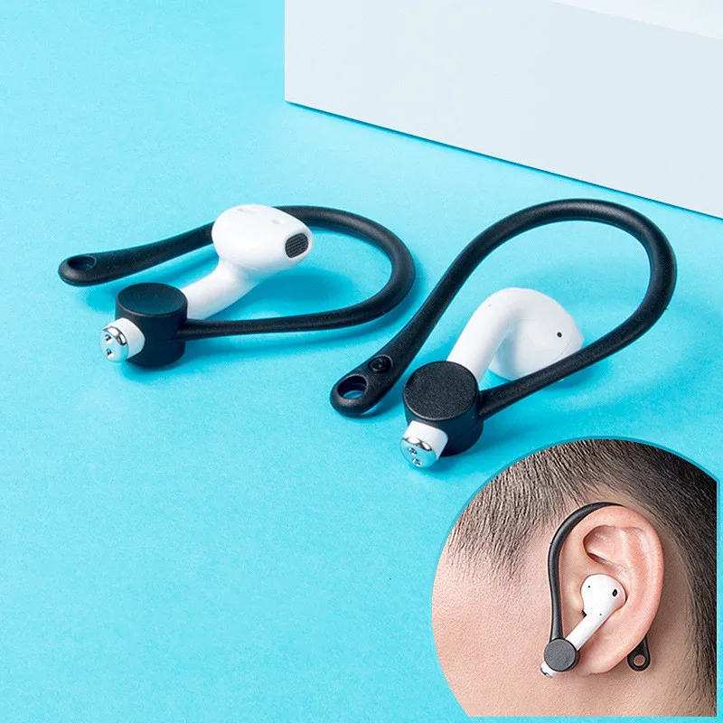 1 Paio Di Auricolari Sportivi Gancio Per L'Orecchio Anti-Perso Supporto Per Auricolari In Silicone Morbido Per Apple Airpods 1 2 Pro Per Airpods Pro3