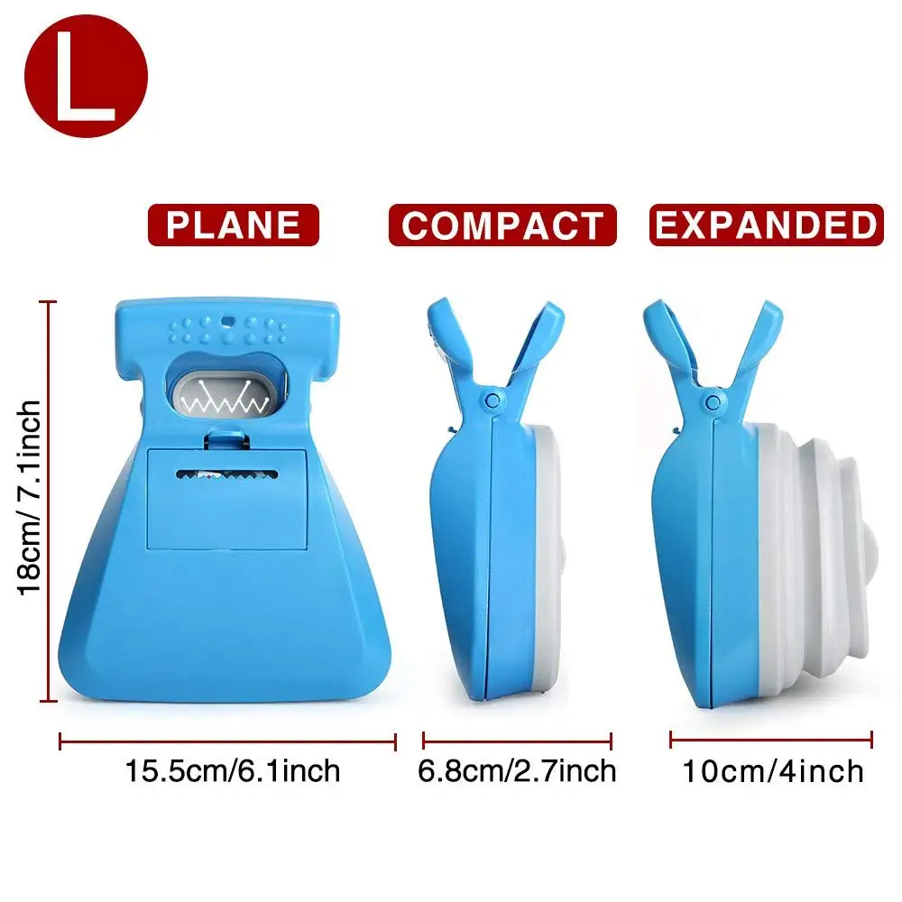 Pet Dog Poop Bag Dispenser Travel Foldable Pooper Scooper Poop Scoop Clean Animal Waste Picker Cleaning Tools Pet Products pet poop scooper
